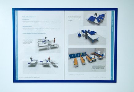 Kieszeń magnetyczna A3 żółta, komplet 10 sztuk - 2