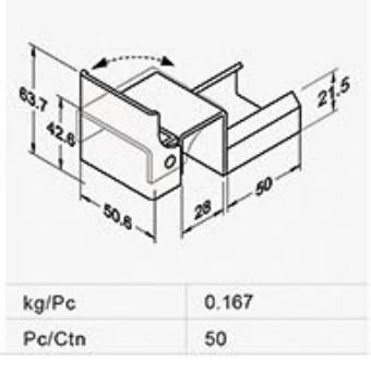 Składany łącznik do toru PM-4010SK - 1