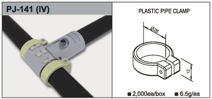 Tuleja plastikowa PJ-141