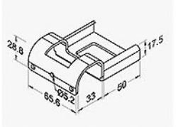 Łącznik gąsienicowy metalowy PM-6010J - 2